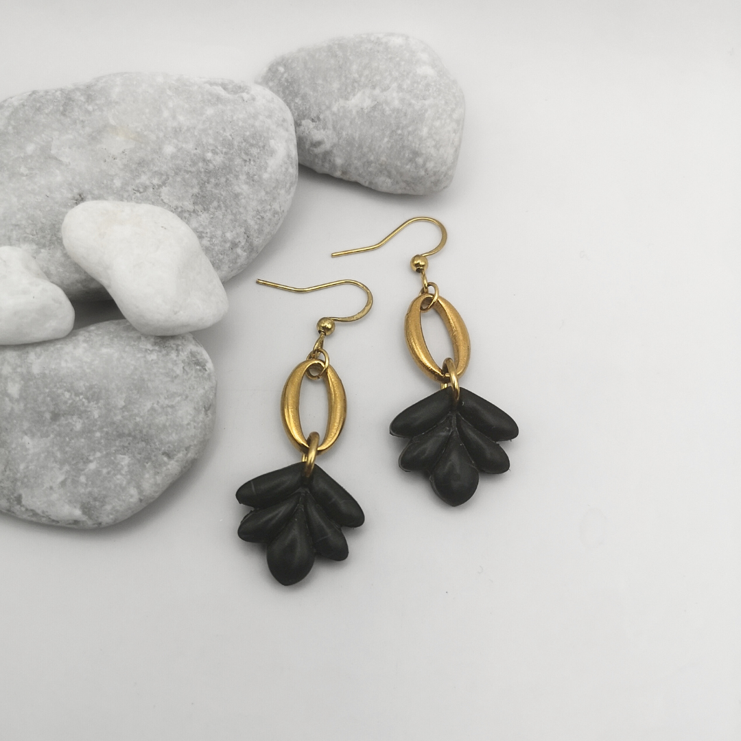Handcrafted Polymer Clay Dangle Earrings