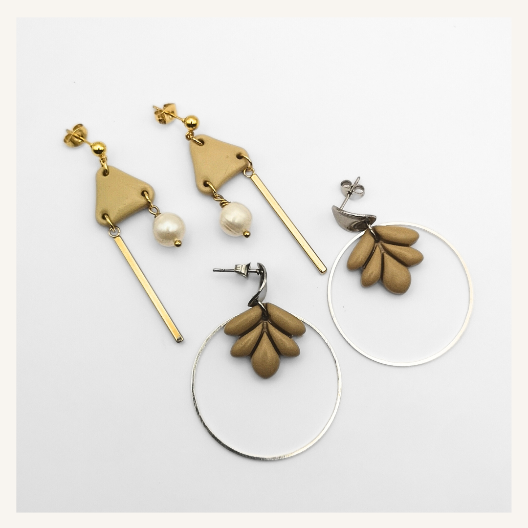 Handmade Polymer Clay Earrings