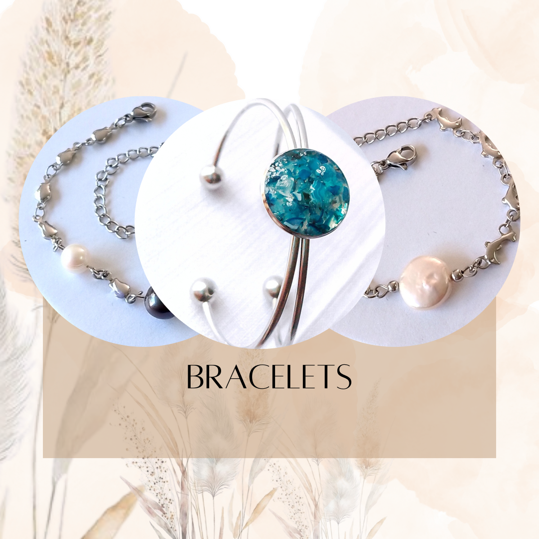 Step into the world of timeless elegance with our Stainless Steel Bracelets collection!