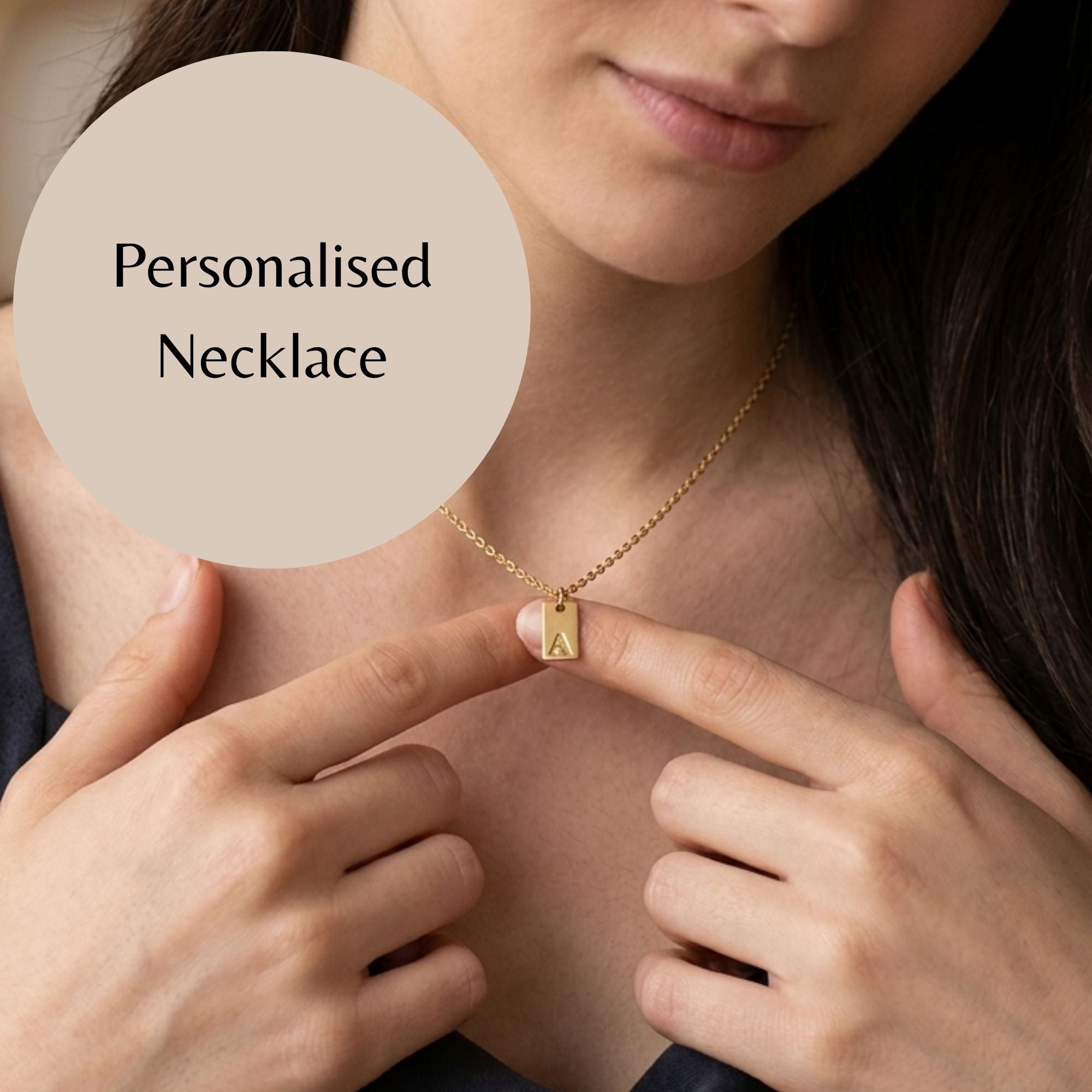Stainless steel personalised necklaces