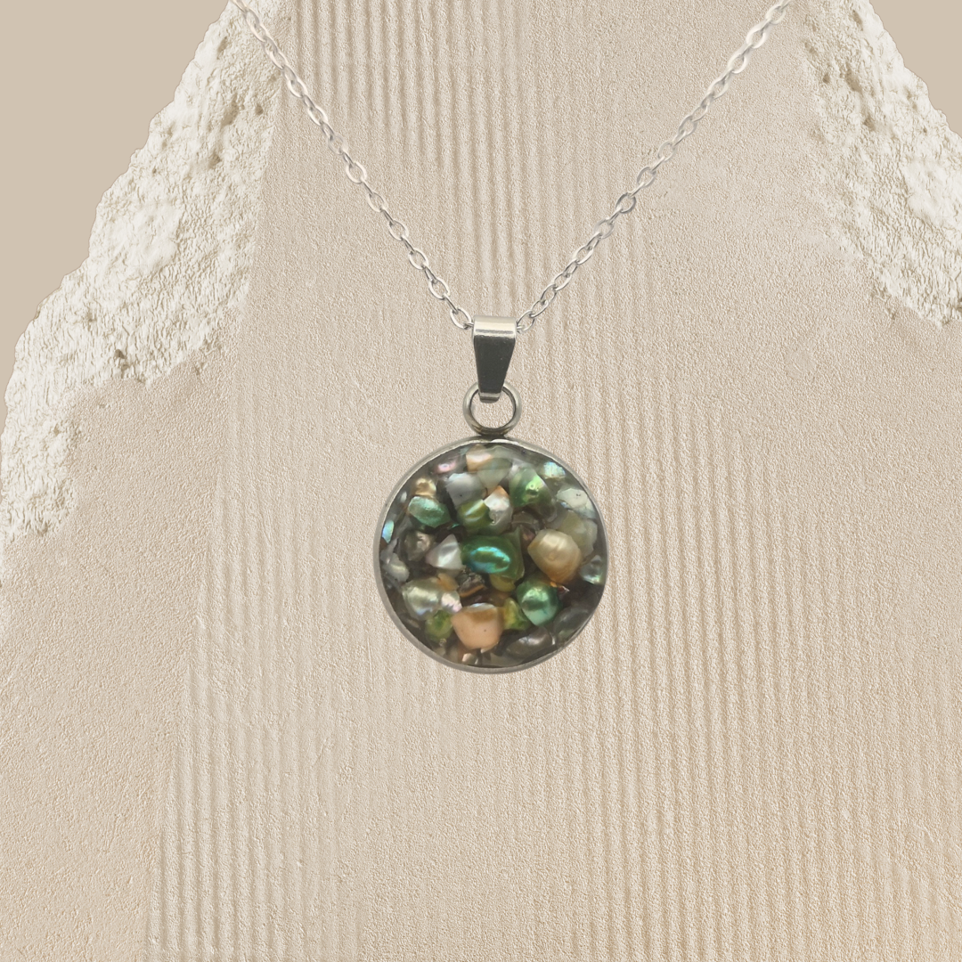 Earthsong - Crushed Freshwater Pearl Necklace