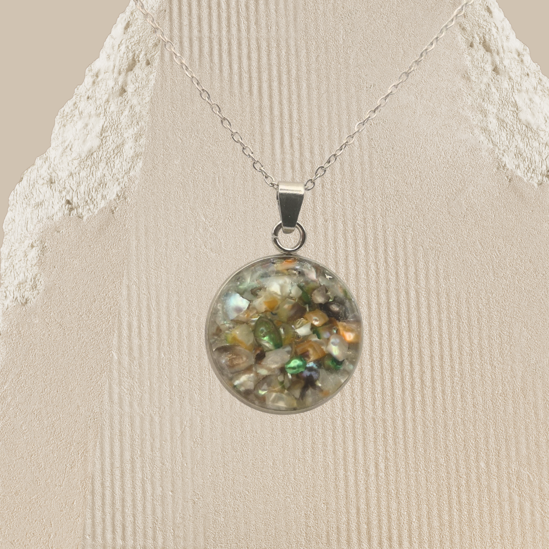 Meadow Light - Crushed Freshwater Pearl Necklace - Kiooinsitu