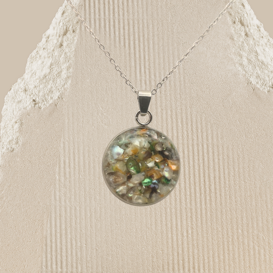 Meadow Light - Crushed Freshwater Pearl Necklace