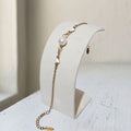Gold-plated stainless steel handmade bracelet - Kiooinsitu