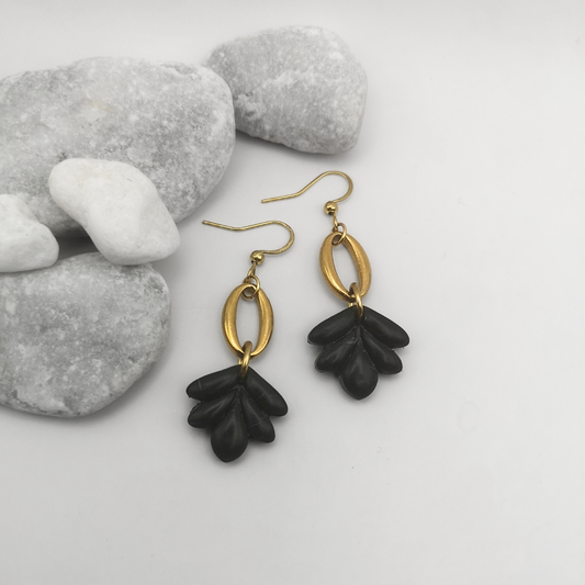Handcrafted Polymer Clay Dangle Earrings