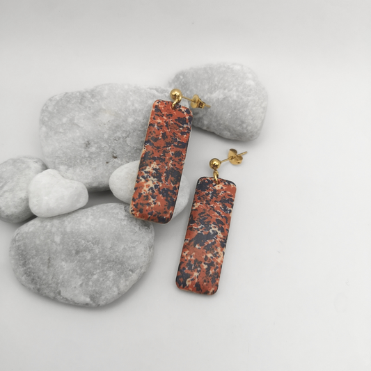 Polymer Clay Drop Earrings