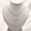White Freshwater Pearl Necklace - Kiooinsitu