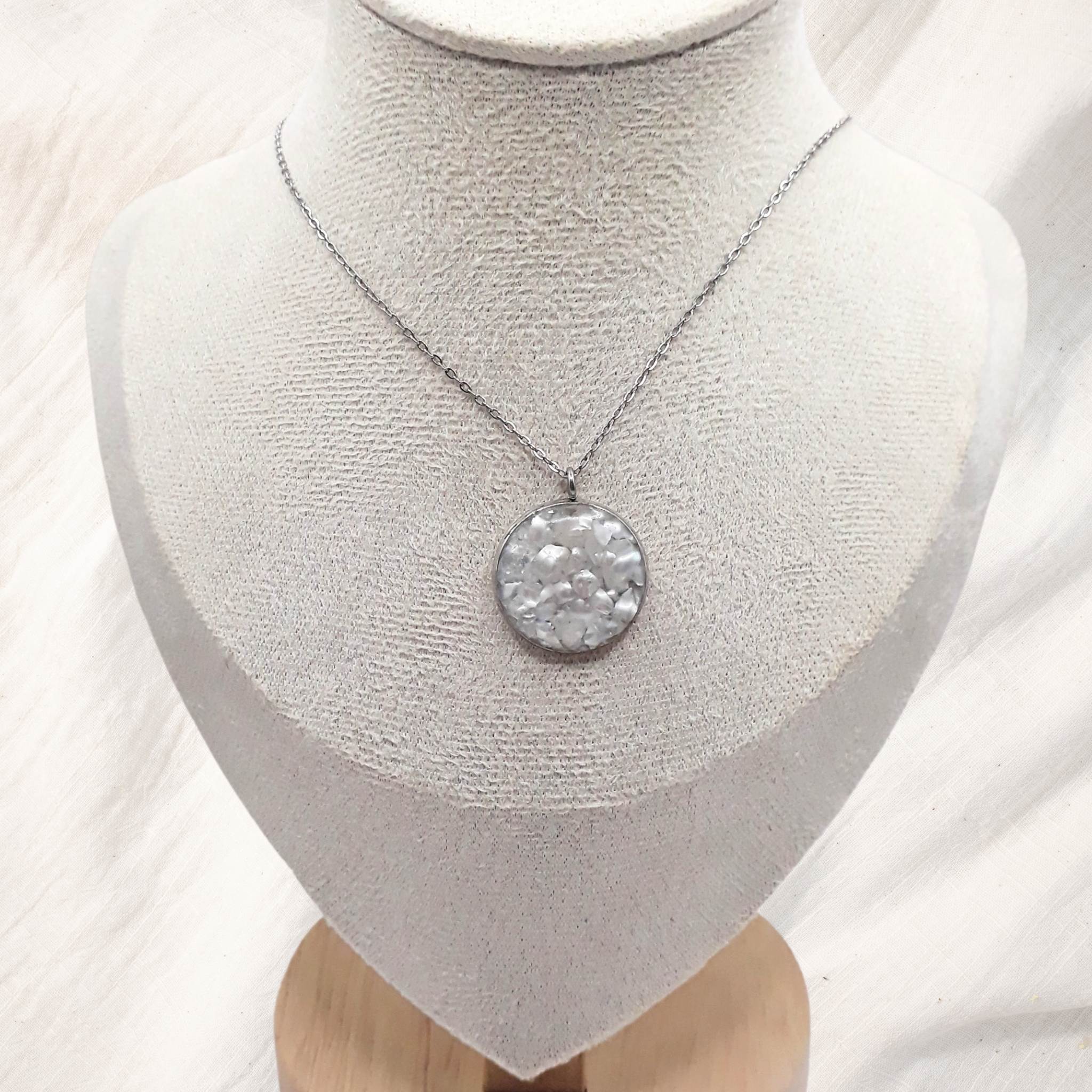 Crushed Freshwater Pearl Necklace - Kiooinsitu