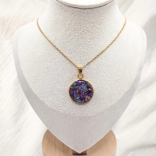 Crushed Imperial Jasper Necklace - Kiooinsitu