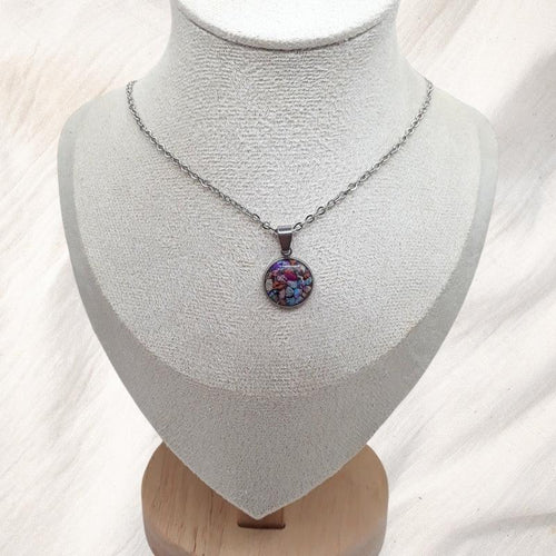 Crushed Imperial Jasper Necklace - Kiooinsitu