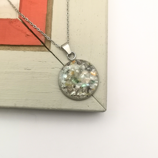 Crushed Freshwater Pearl Necklace