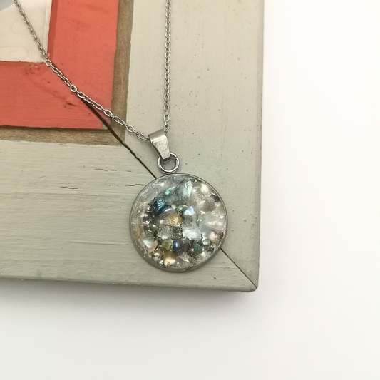 Crushed Freshwater Pearl Necklace