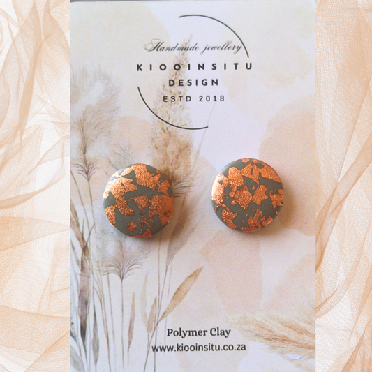 Autumn Splendor Polymer Clay Ear Studs