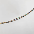 Personalised Two Initials Necklace with Ceramic Beads - Kiooinsitu